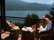 Blick von Ohrid See