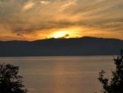 Blick nach Ohrid-See