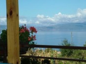 View of Ohrid lake