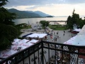 Поглед на Охридско езеро