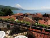 View of Ohrid lake