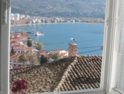 View of Ohrid lake