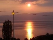 Blick auf Ohrid-See