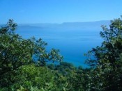 Поглед на Охридско езеро